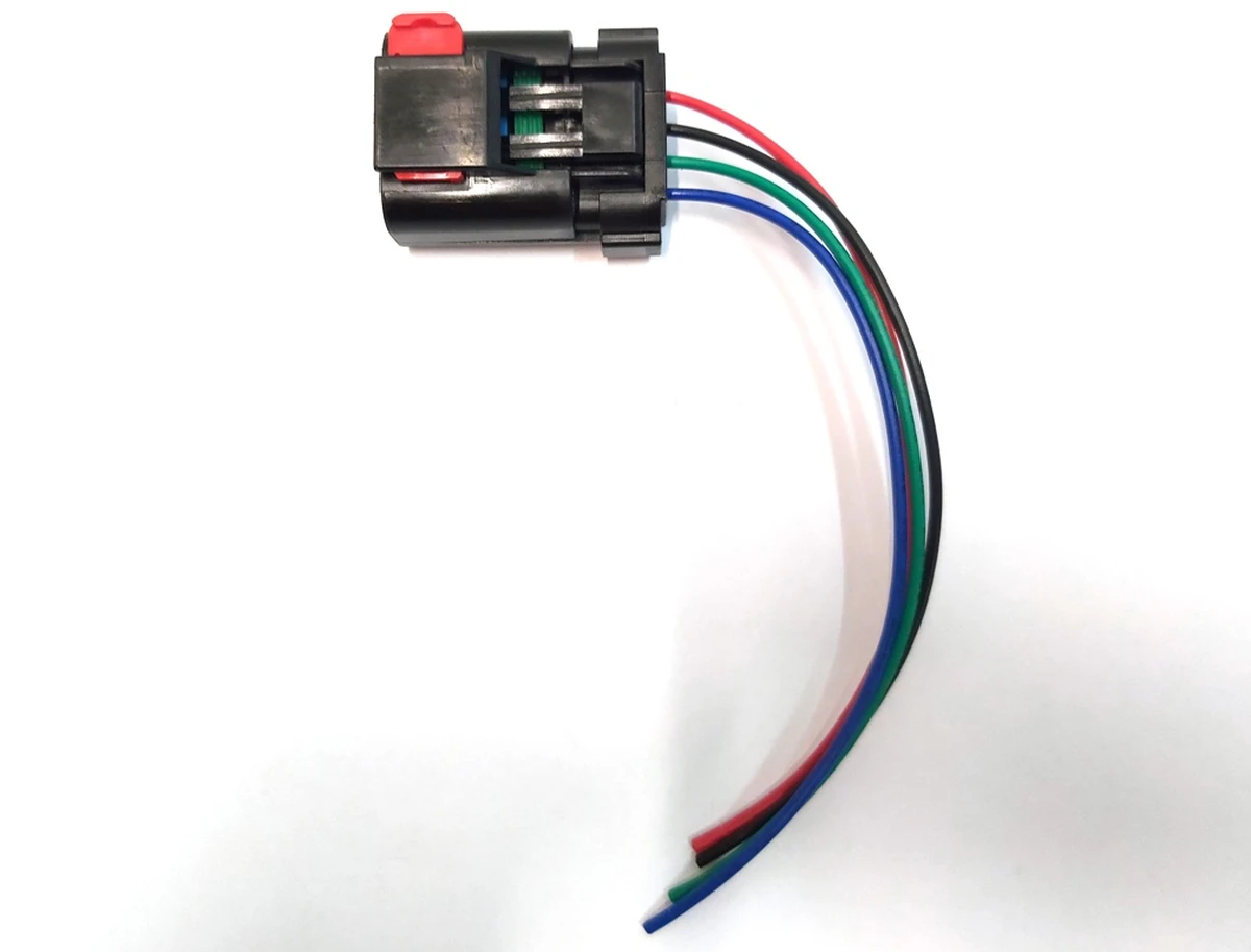 2 Разъём проводки тормозного суппорта (4pin) Tesla model S,model S REST,model X 1004430-01-M