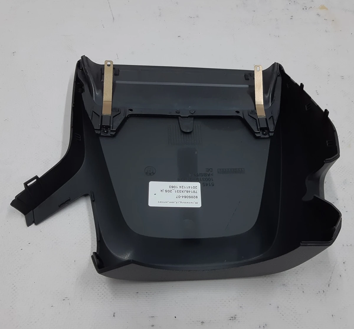 Облицювання модуля управління рульової колонки SCHWARZ верхня BMW i3 51459285064