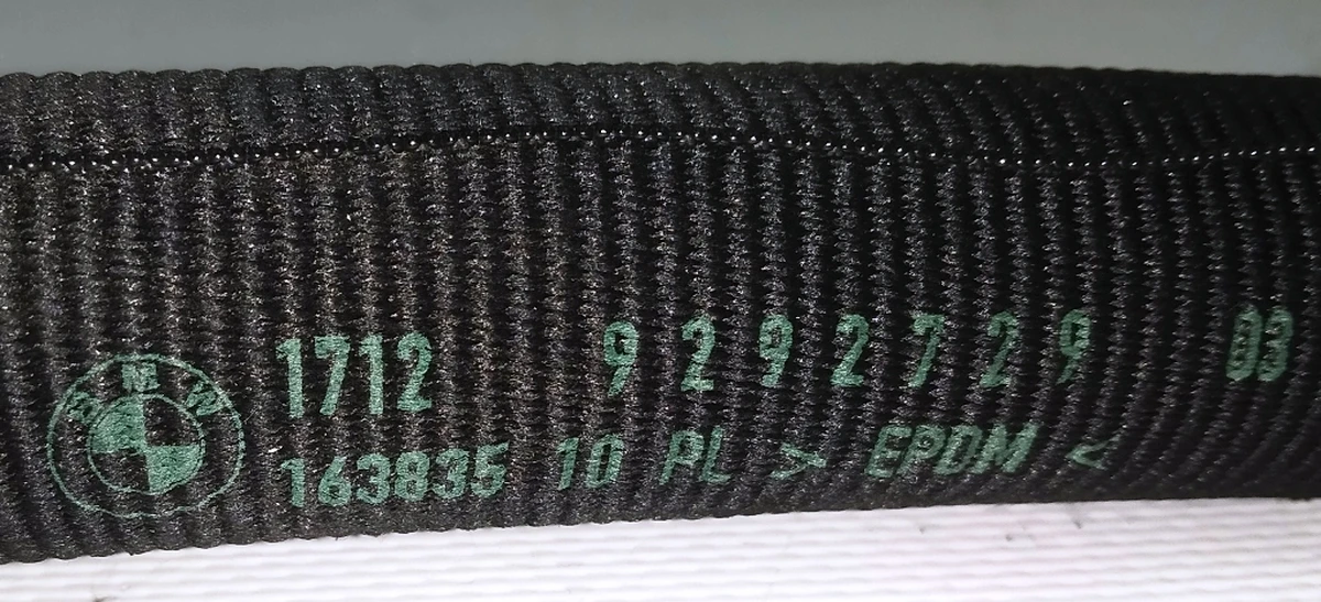 Шланг системи охолодження зворотний BMW i3 64219292729