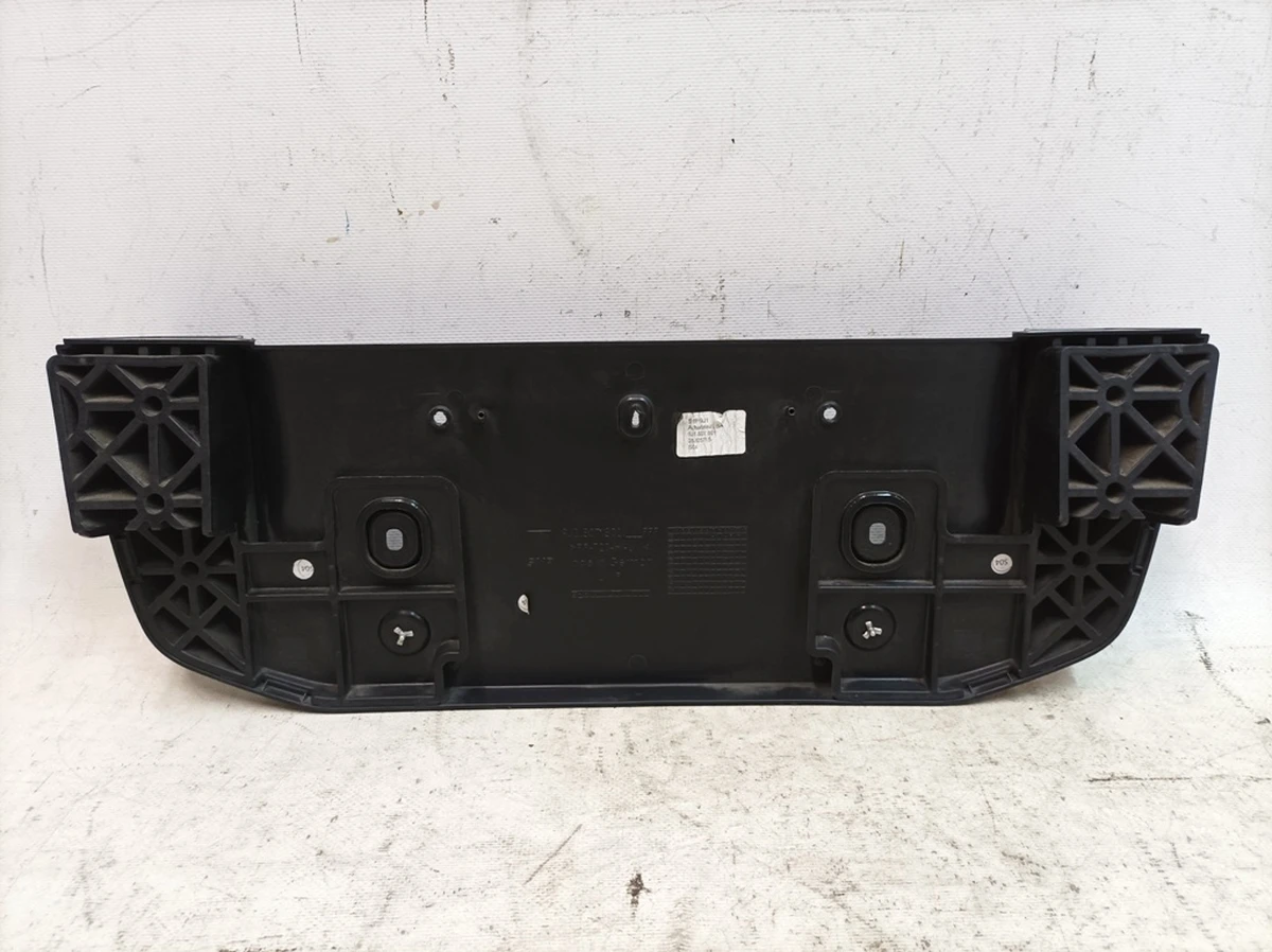 Rear bumper trim for license plate N/A Porsche Taycan 9J1807801