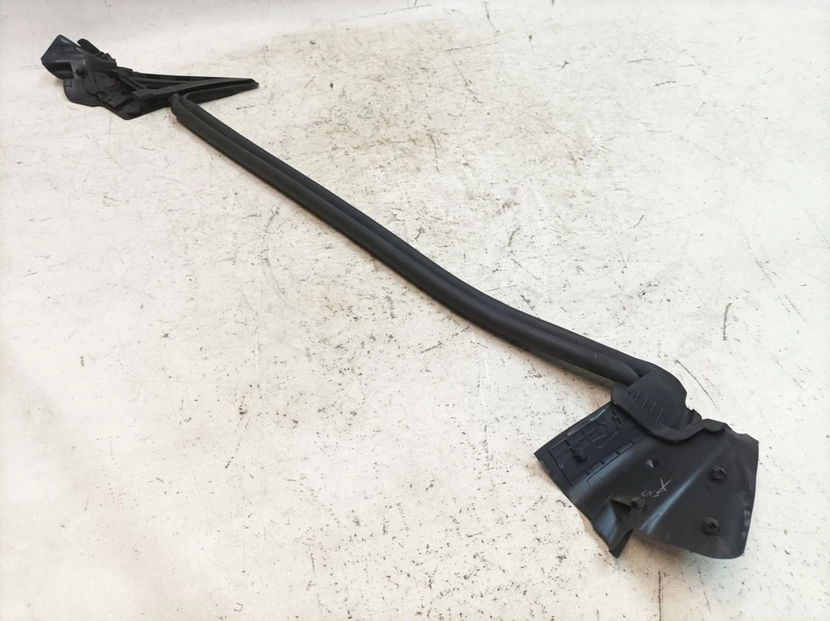 Glass groove seal inner upper door front left Porsche Taycan 9J1837391