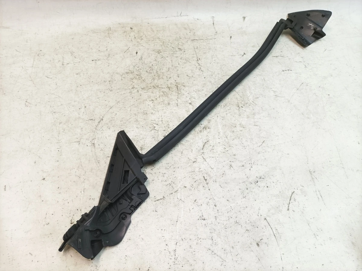 Glass groove seal inner upper door front left Porsche Taycan 9J1837391