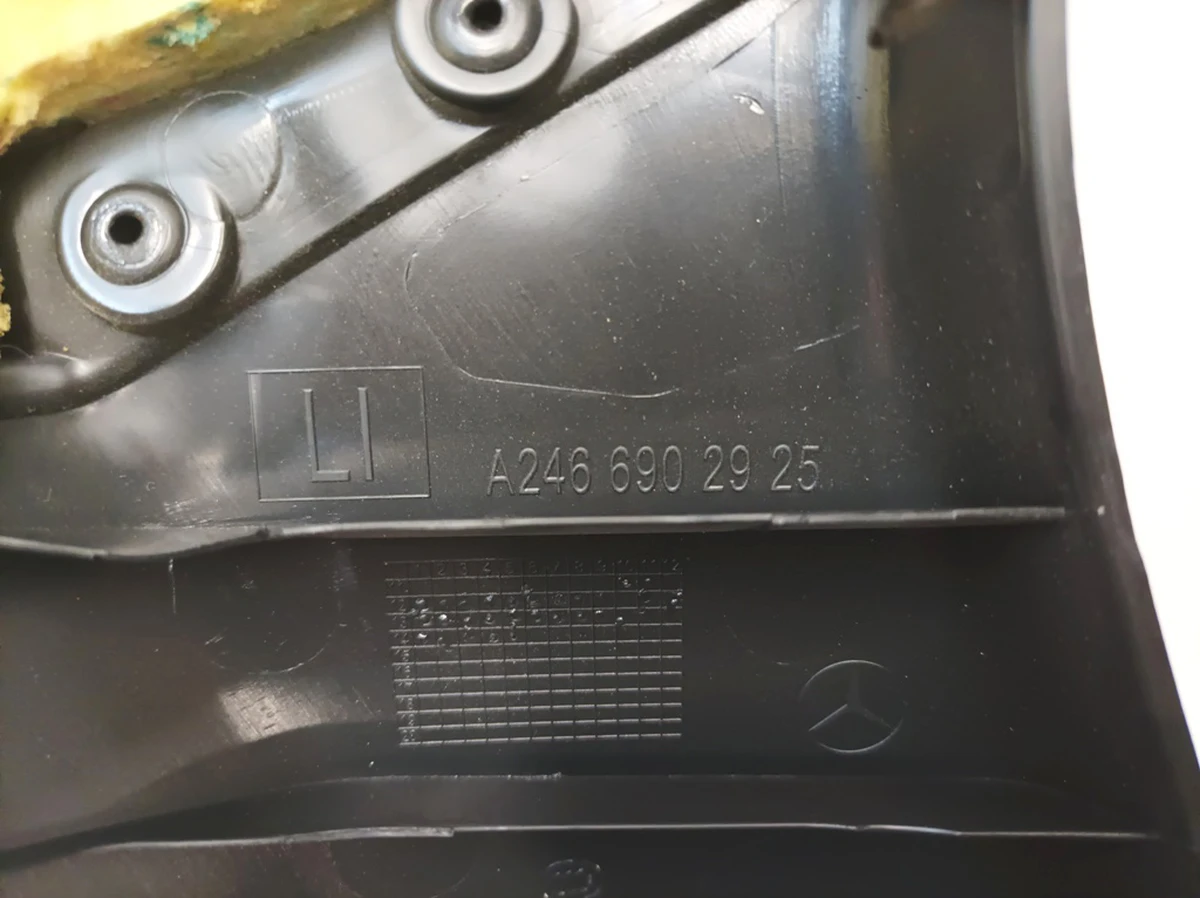 C-pillar trim left 9H68 Mercedes B-Class A2466902925