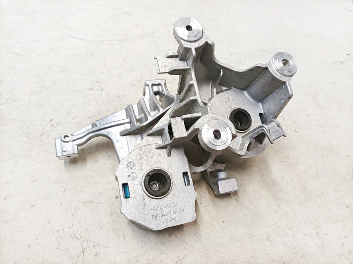 Mercedes EQS A2978306502 elastomeric air conditioner compressor support outer left complete