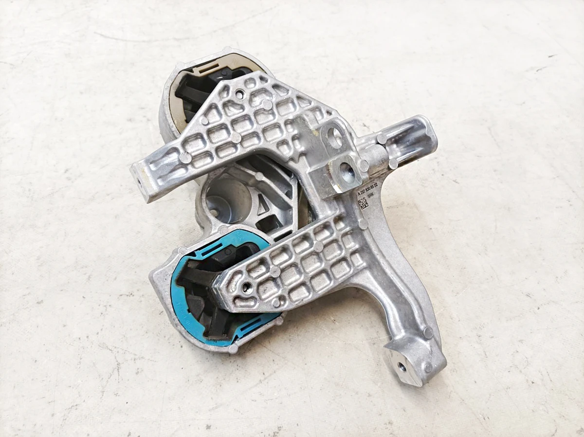 Mercedes EQS A2978306502 elastomeric air conditioner compressor support outer left complete