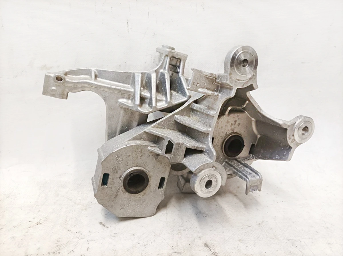 Mercedes EQS A2978306502 elastomeric air conditioner compressor support outer left complete