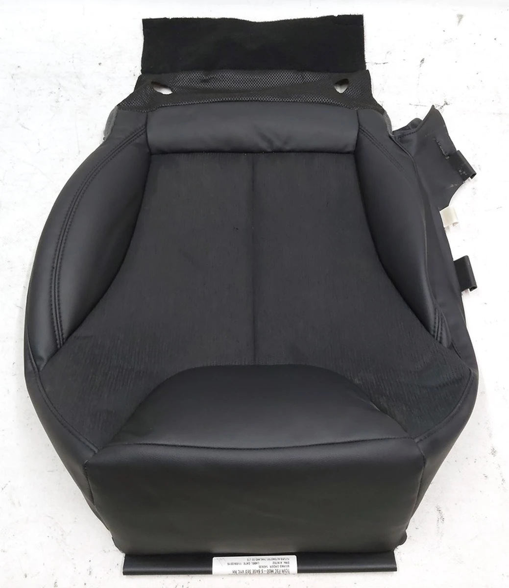 4 Passenger seat upholstery bottom BASE BLACK GEN 1 Tesla model S, model S REST 1013089-01-C