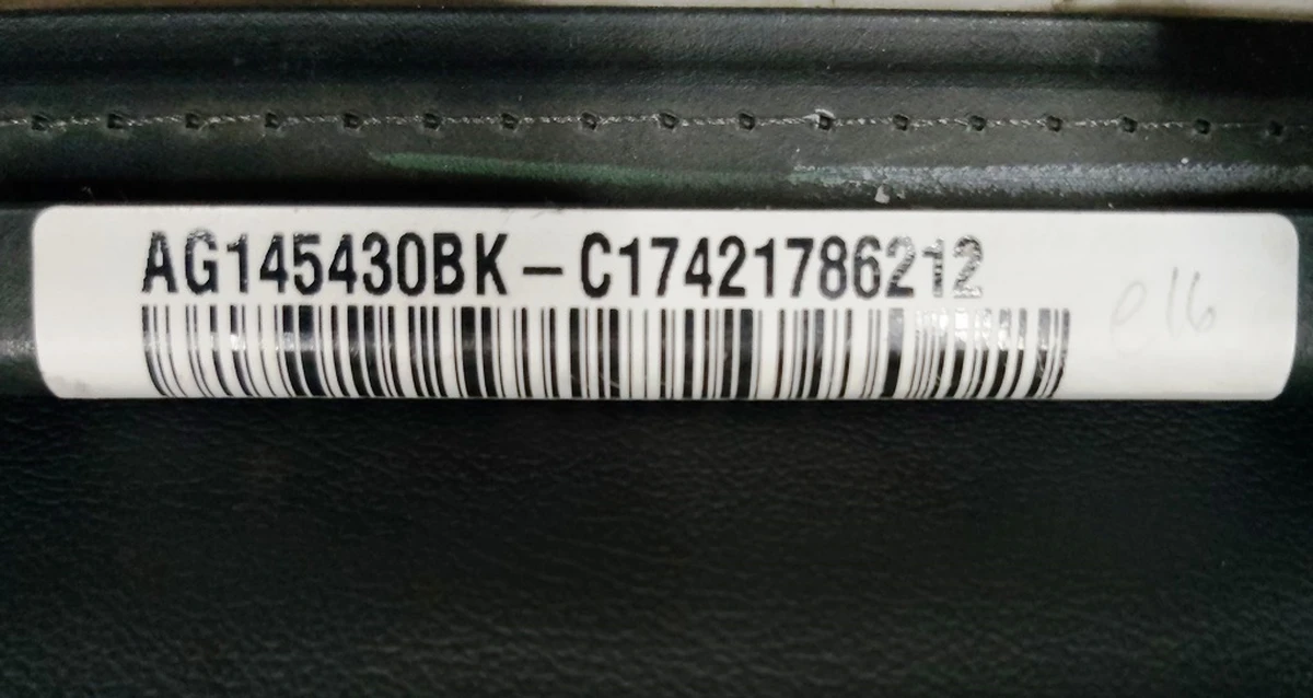 3 Обшивка сиденья водительского низ BASE BLK GEN 1 Tesla model S, model S REST 1013072-01-C