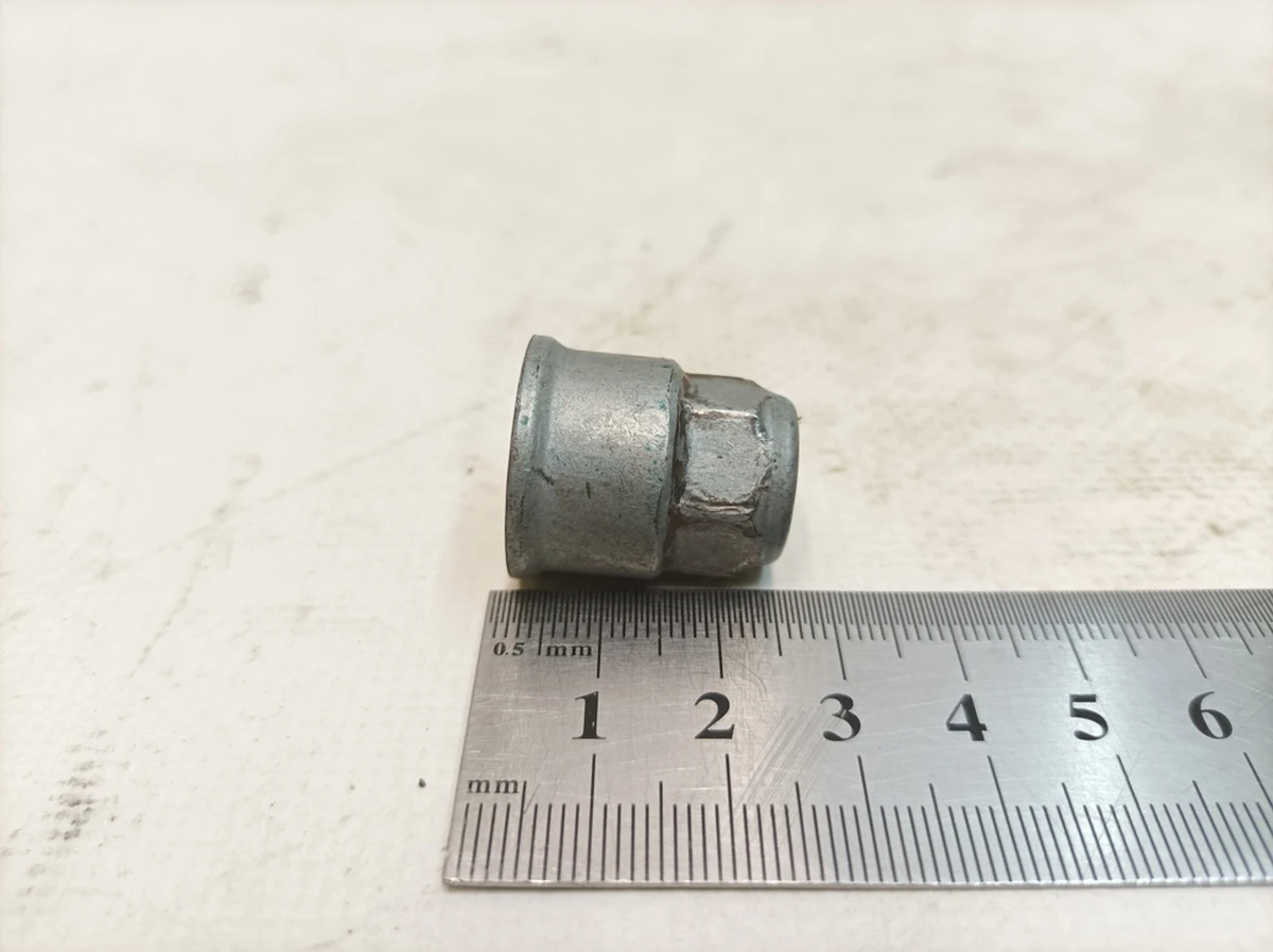 Hex nut with neck M10 Porsche Taycan PAF007957